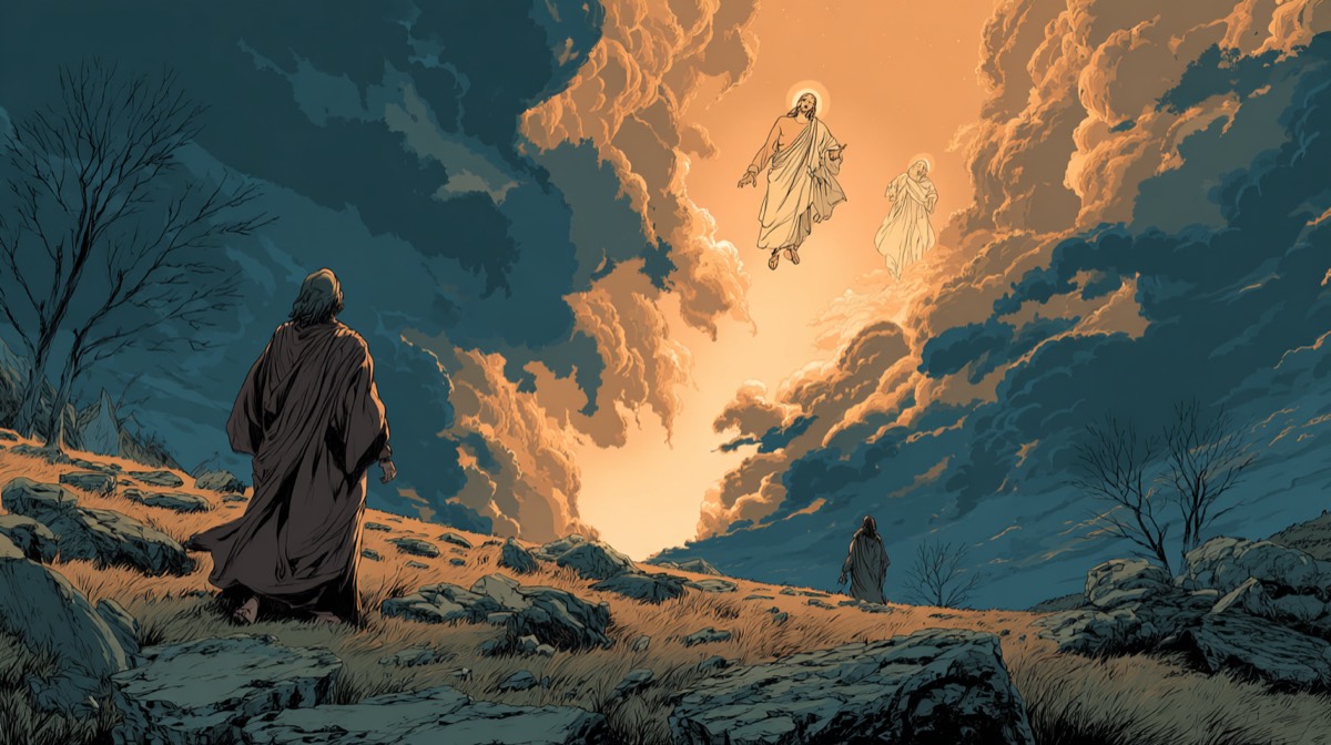 1 Thessalonians - illustrated Bible scene