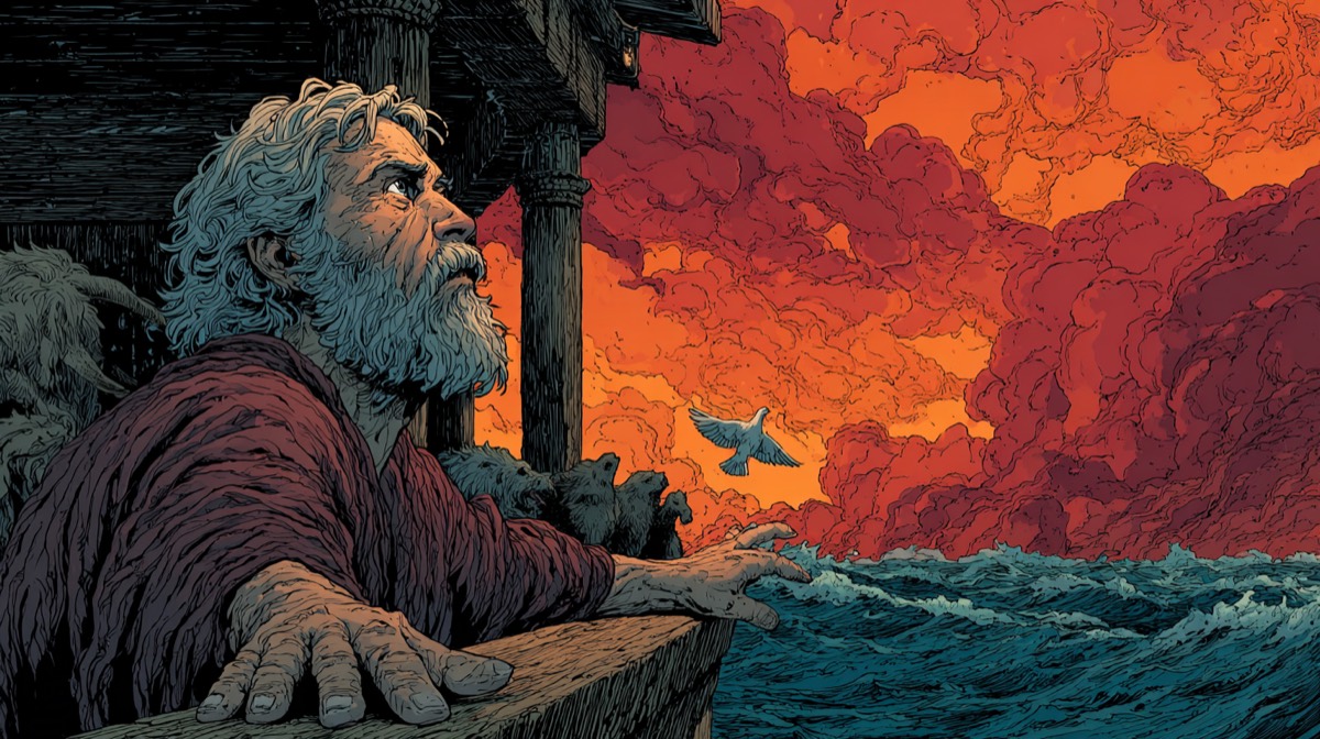 Genesis - illustrated Bible scene