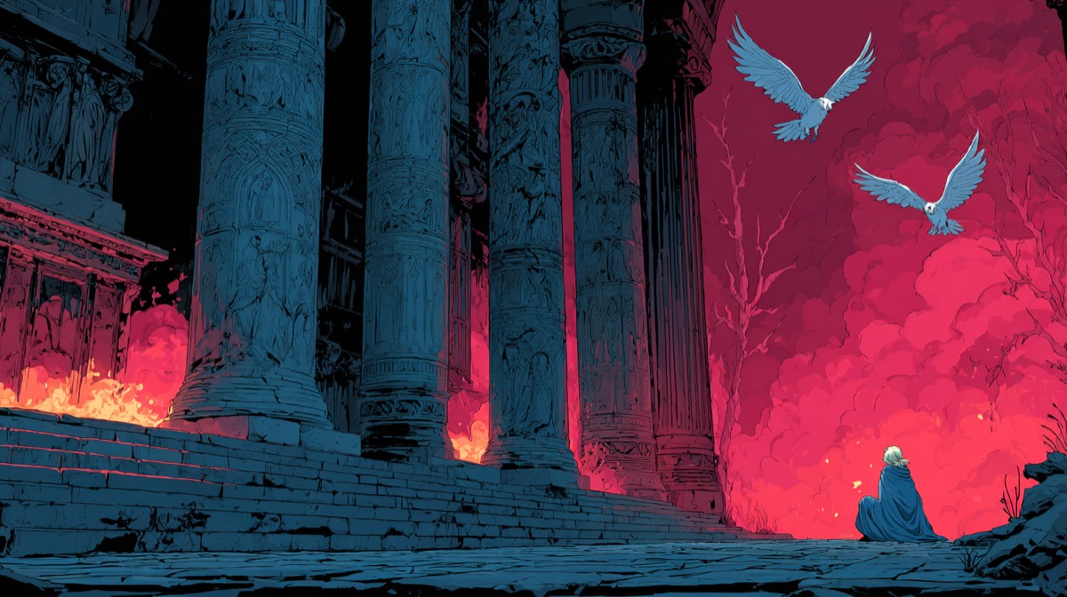 Isaiah - illustrated Bible scene