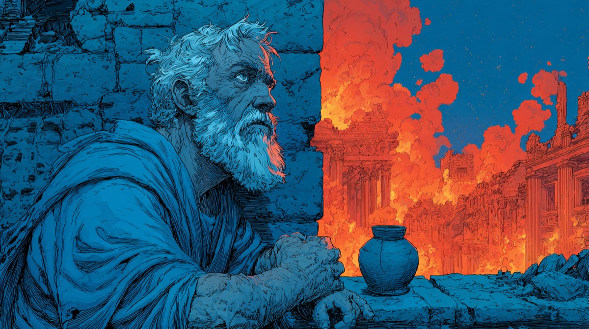 Jeremiah - illustrated Bible scene